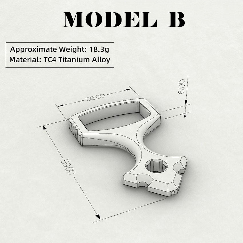 2025 Summer Titanium Best EDC Tools Model B EDC Gadgets - Tophatter Daily Deals